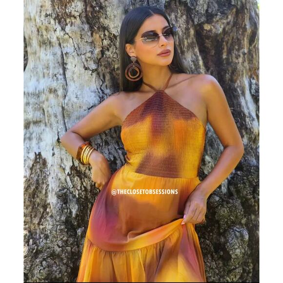 ZARA BLOGGER FAVE!!! Halter Maxi Dress NWT - Picture 14 of 16